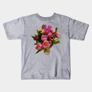 A Vase of Tulips Photo for Tulip fans Kids T-Shirt